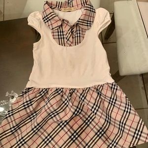 Child Burberry dress